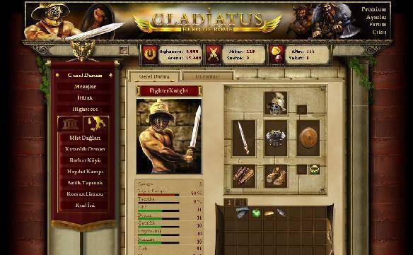 Gladiatus - Jogos Click - Jogos online e download